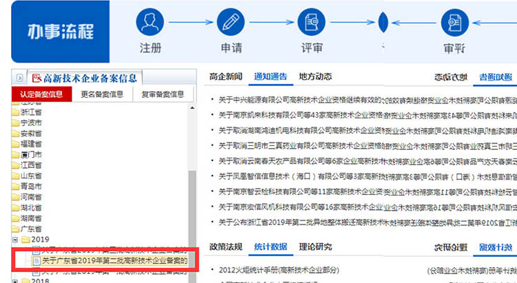 热烈祝贺家泰风顺利通过广东省2019年高新技术企业认定