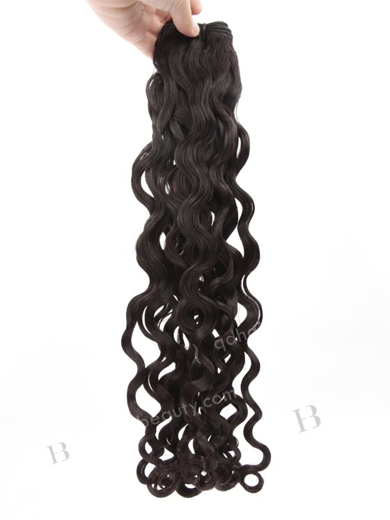 In Stock 7A Peruvian Virgin Hair 22" Double Drawn Peruvian Curl Natural Color Machine Weft SM-619