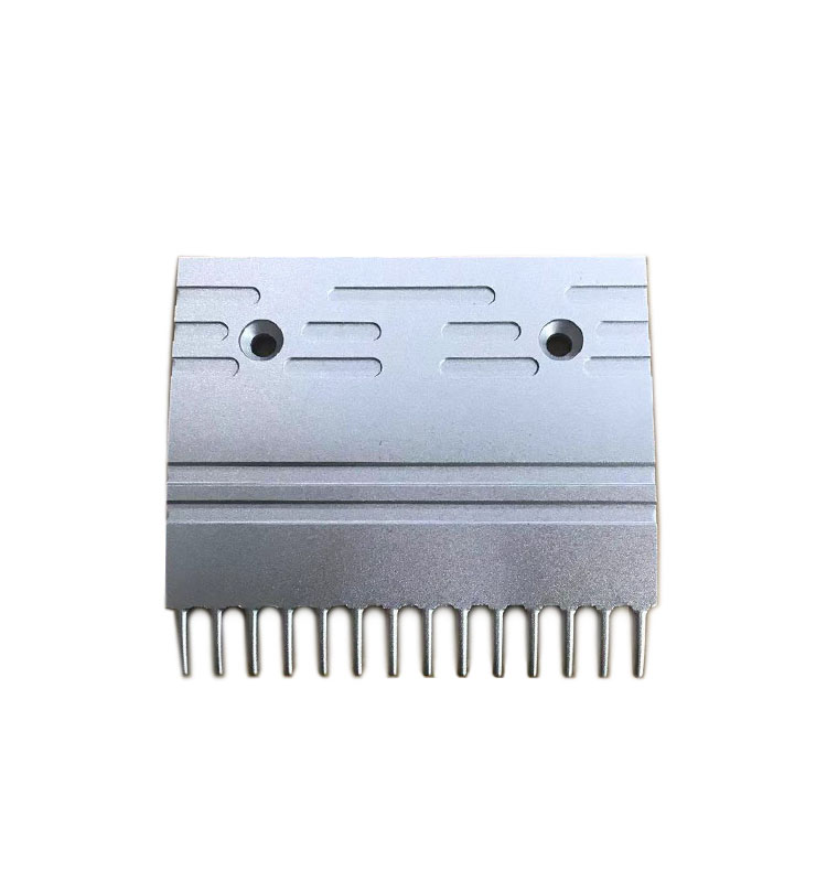 Escalator Parts YS100B511 Comb Plate Size 127*112mm Aluminum 14T