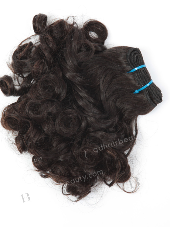 Grade 7A 12'' Peruvian Virgin Natural Color Human Hair Wefts WR-MW-125