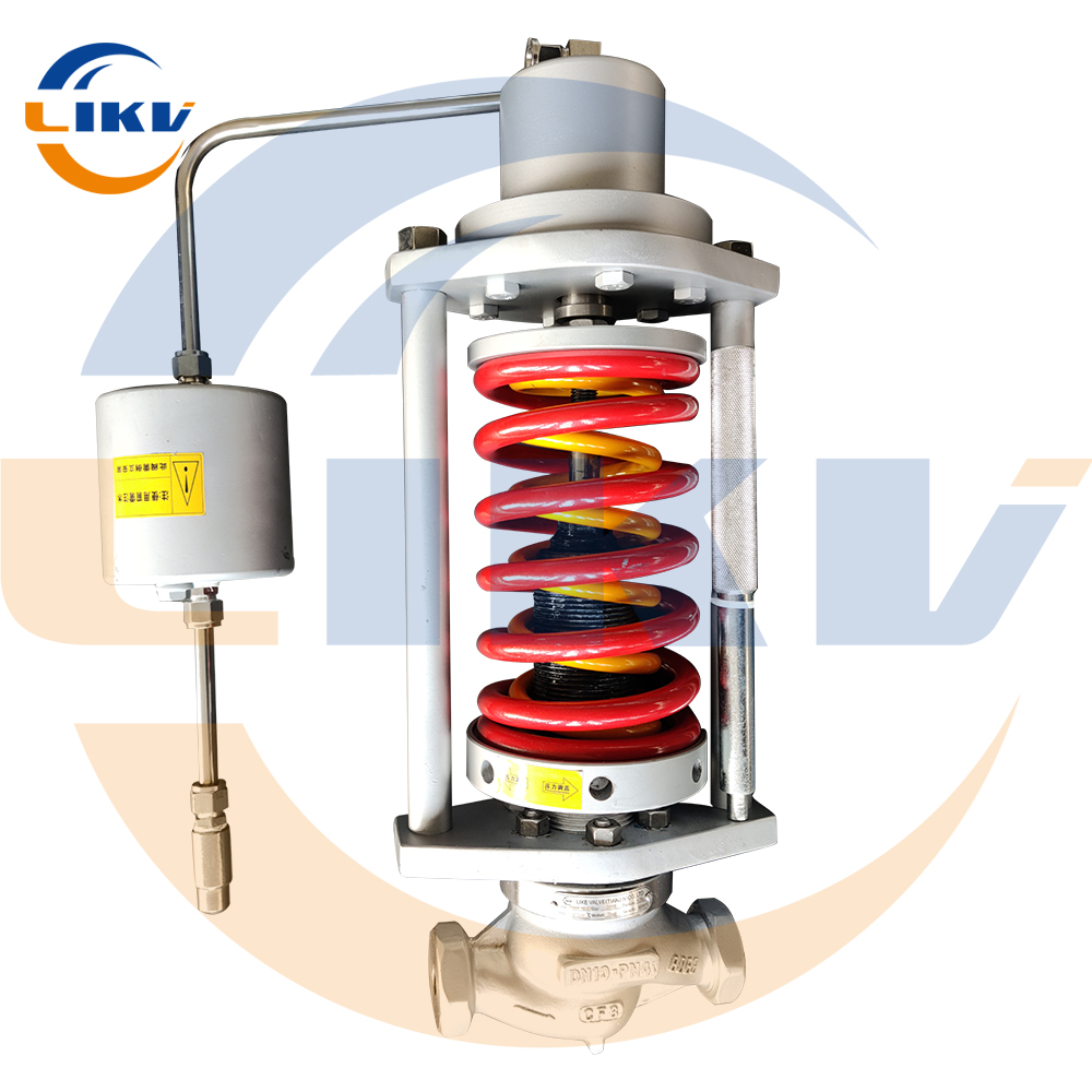 自力式调节阀 - 氮气管道自动恒压稳背压流量压力蒸汽减压阀