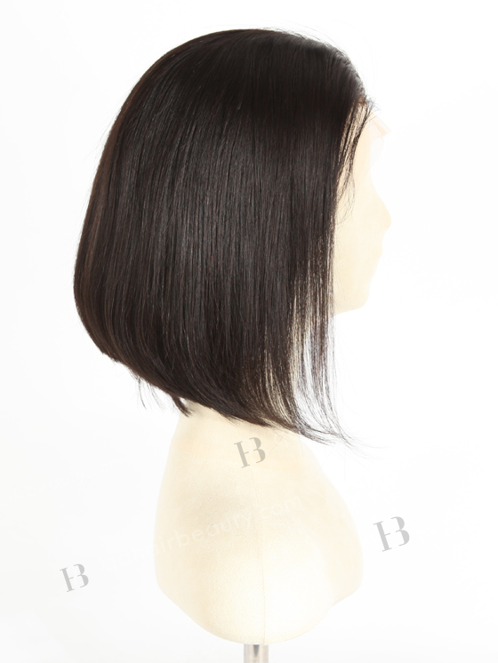 In Stock Indian Remy Hair 10" Straight（BOB) Natural Color HD Lace Front Wig LLF-01024