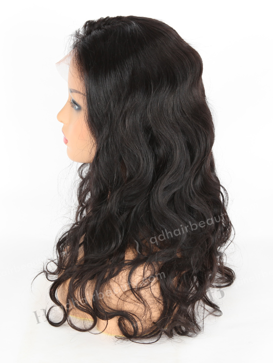 In Stock Indian Remy Hair 18" Body Wave 1B# Color 360 Lace Wig 370LW-01031