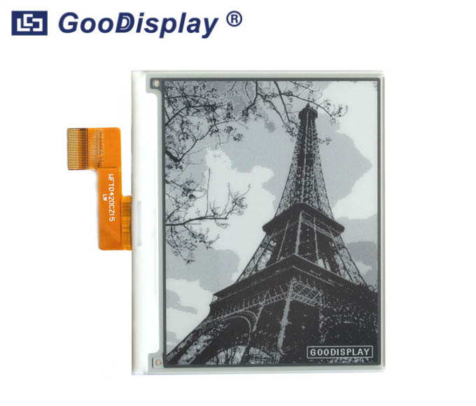 4.2 inch E Ink display 400x300 multi-grayscale, Customizable 2s Fast Refresh Epaper, GDEW042T2
