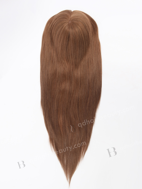 Double Draw European Virgin Human Hair Silk Top Swiss Lace Toppers WR-TC-084
