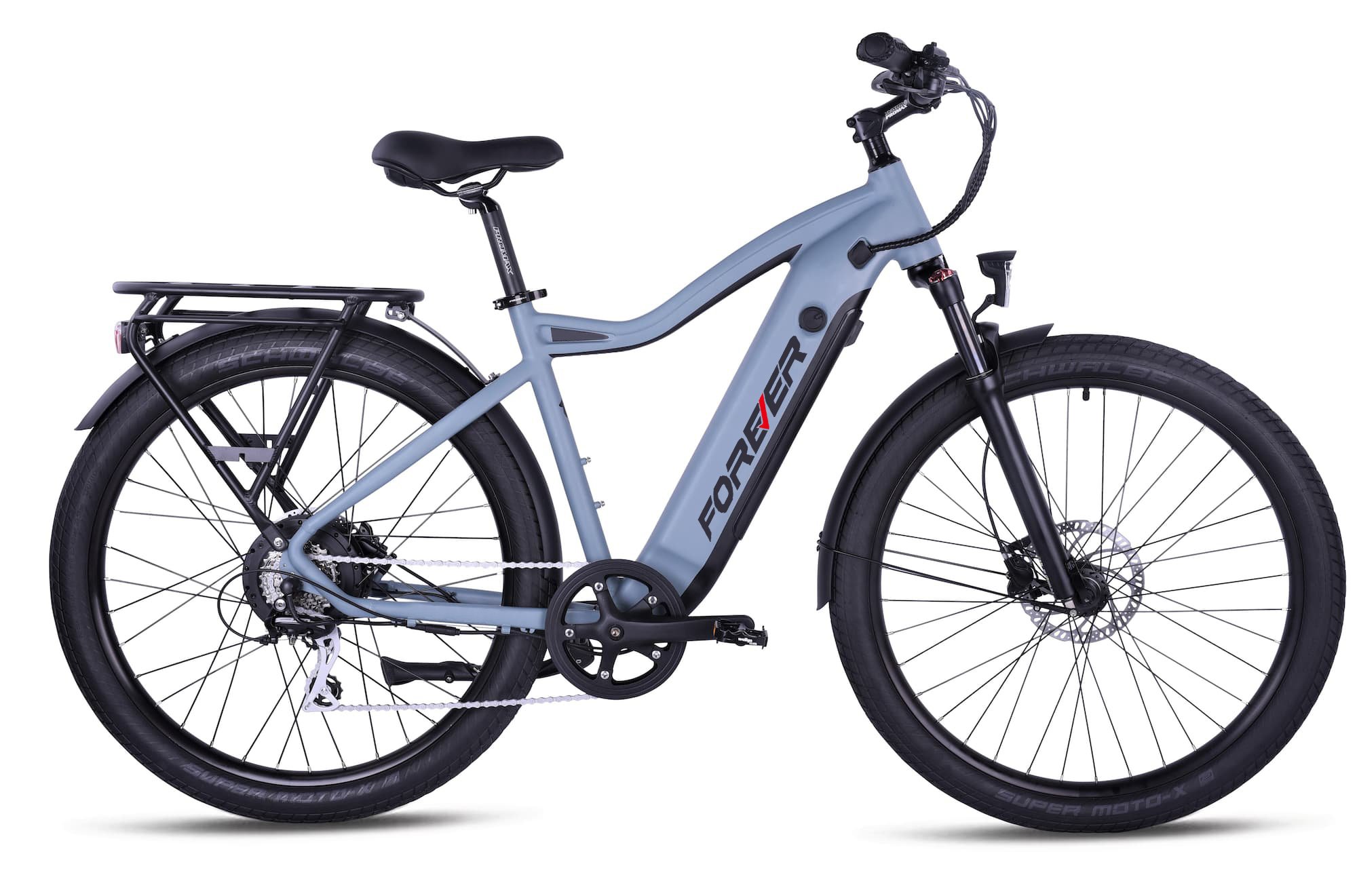 SFEC1026 Electric Moped Bicycle | Steel Blue