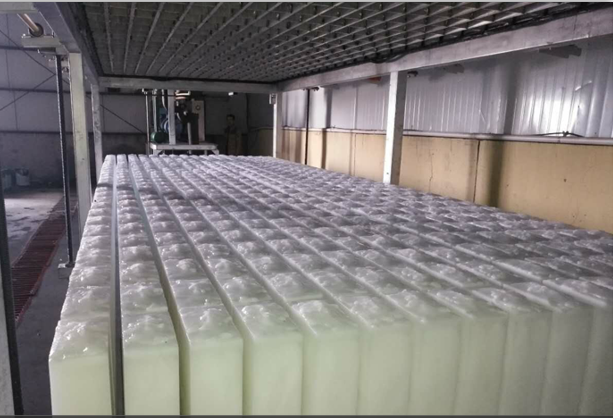 中国最大直冷式块冰机成功投产
