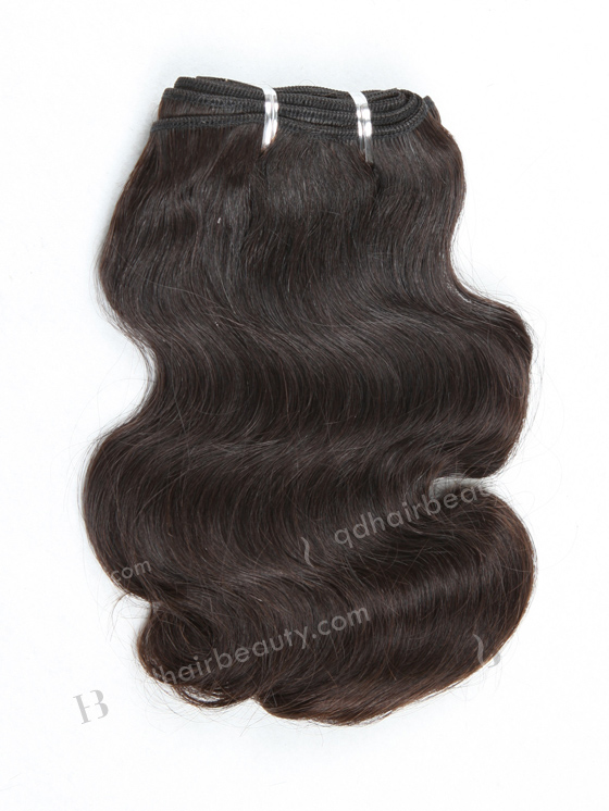 In Stock Brazilian Virgin Hair 10" Body Wave Natural Color Machine Weft SM-467