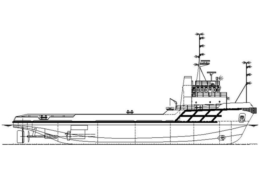 5000HP OFFSHORE SUPPLY VESSEL