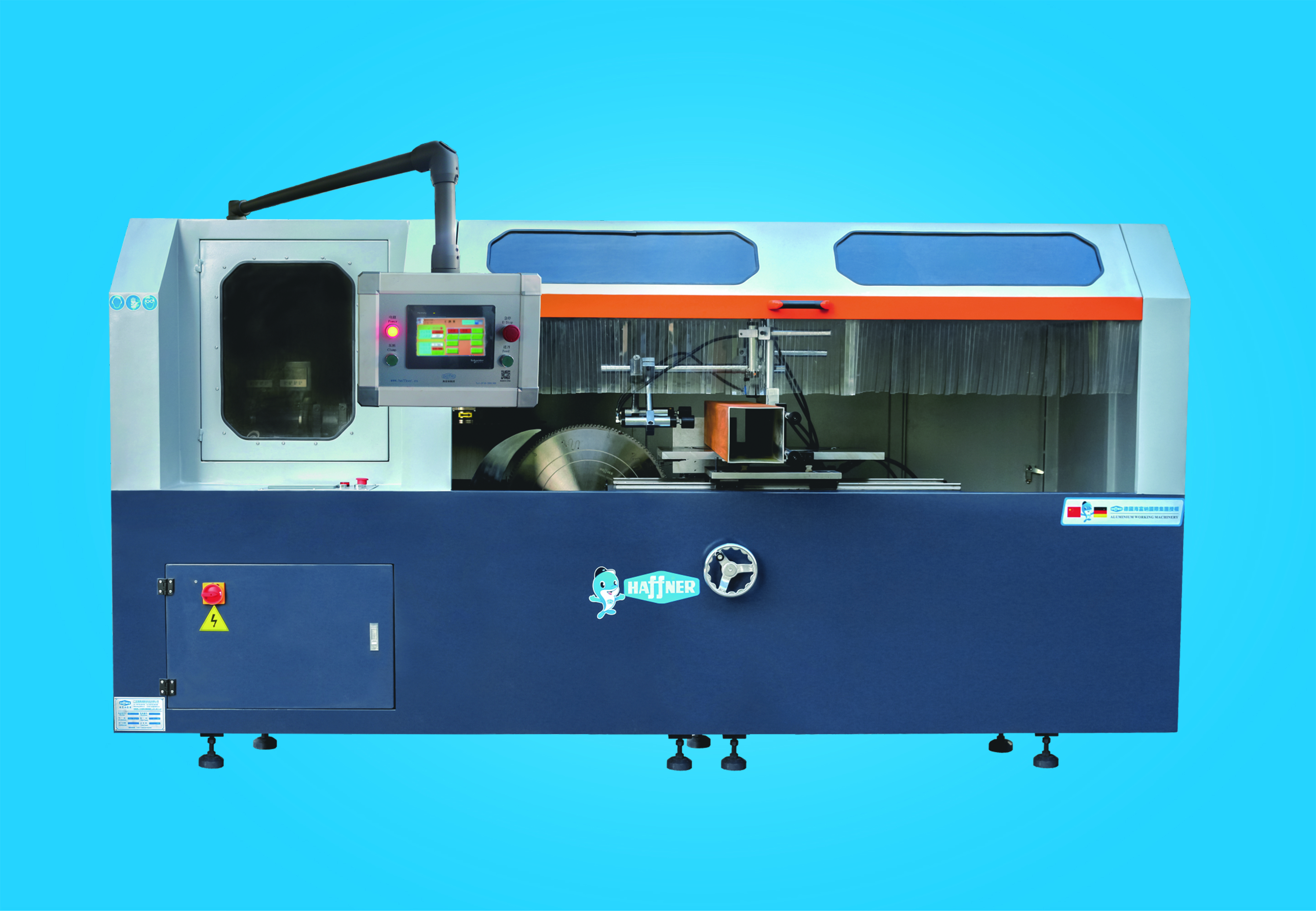 3 Axis CNC Multi-angles Corner Connecting Notching Machine  