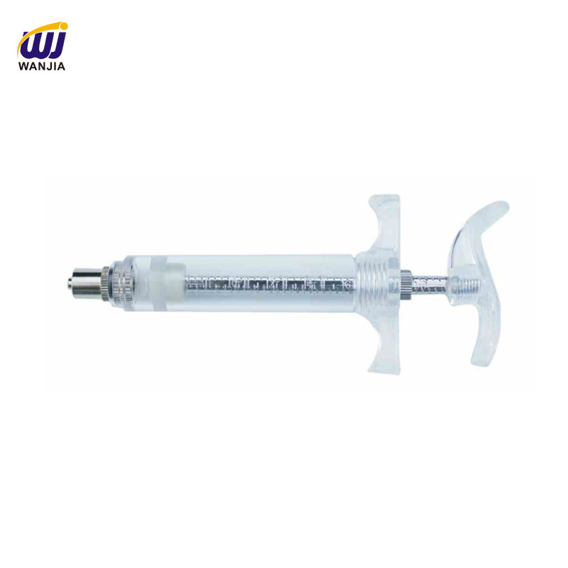 WJ204 Adjustable Plastic Steel Syringe D Type（10/20/30/50/100ml  PC）