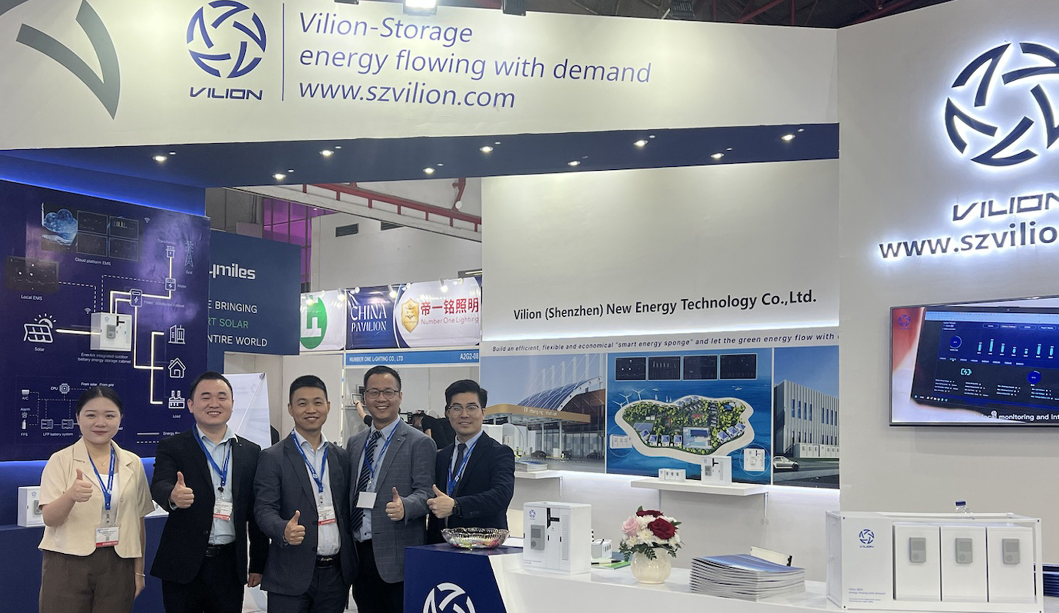 Vilion's Exhibition in Solartech Indonesia& Battery Indonesia was Lunched Smoothly 