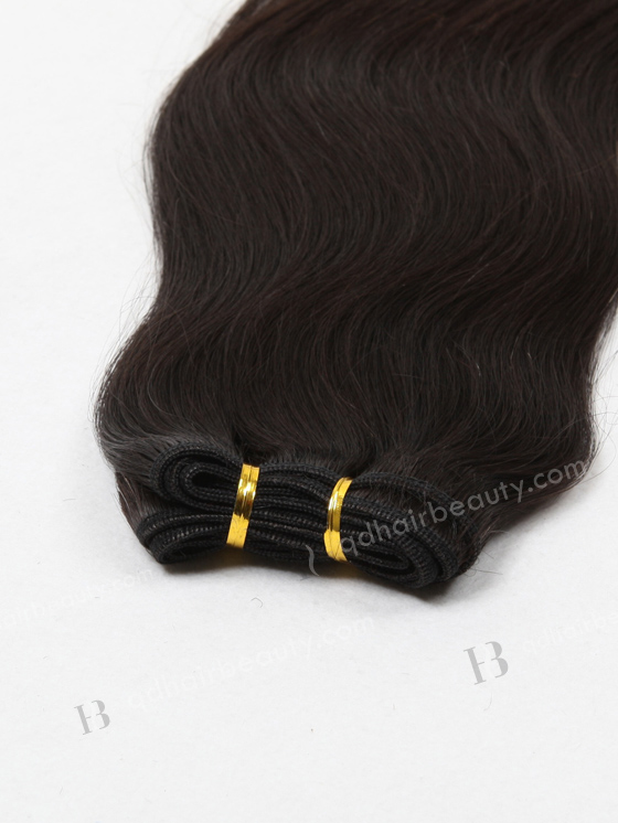 In Stock Malaysian Virgin Hair 16" Straight Natural Color Machine Weft SM-324
