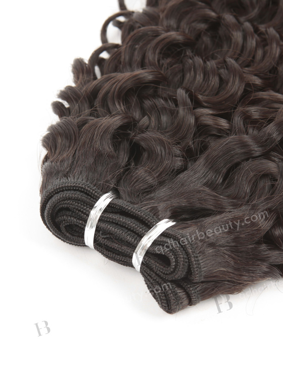 In Stock Brazilian Virgin Hair 20" 12mm Curl Natural Color Machine Weft SM-4115