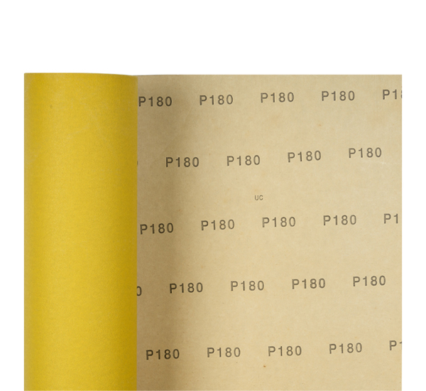 Gold sand paper factory sanding paper roll DH85