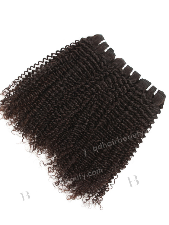 In Stock Brazilian Virgin Hair 22" Kinky Curl Natural Color Machine Weft SM-4149