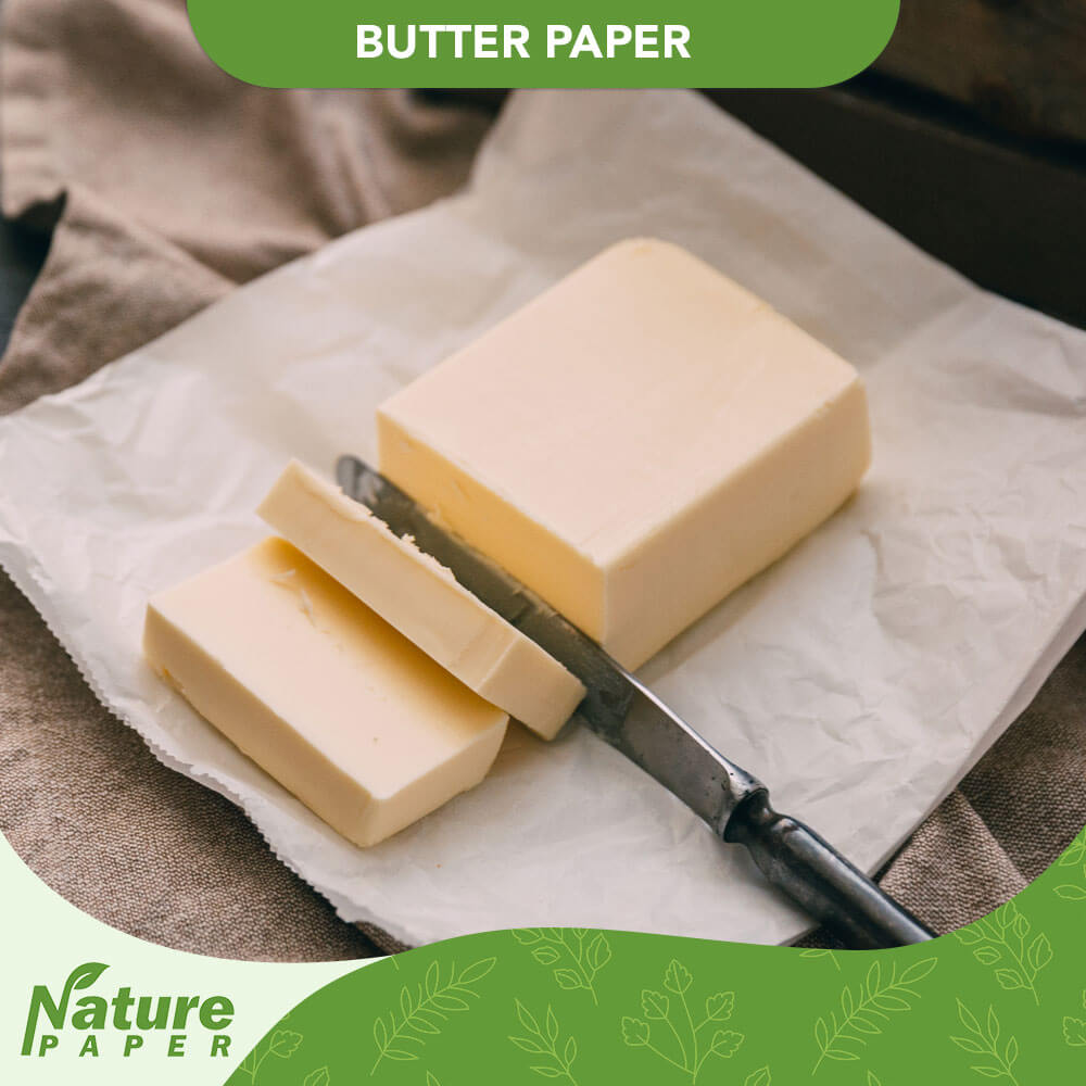 Nature Paper Papel mantequilla En Tamaño Hoja
