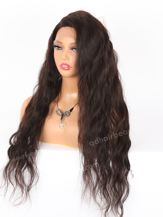 In Stock Brazilian Virgin Hair 26" Natural Wave Natural Color 360 Lace Frontal 360SKF-112