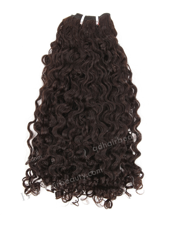 In Stock Indian Remy Hair 20" Coarse Curly Natural Color Machine Weft SM-1123
