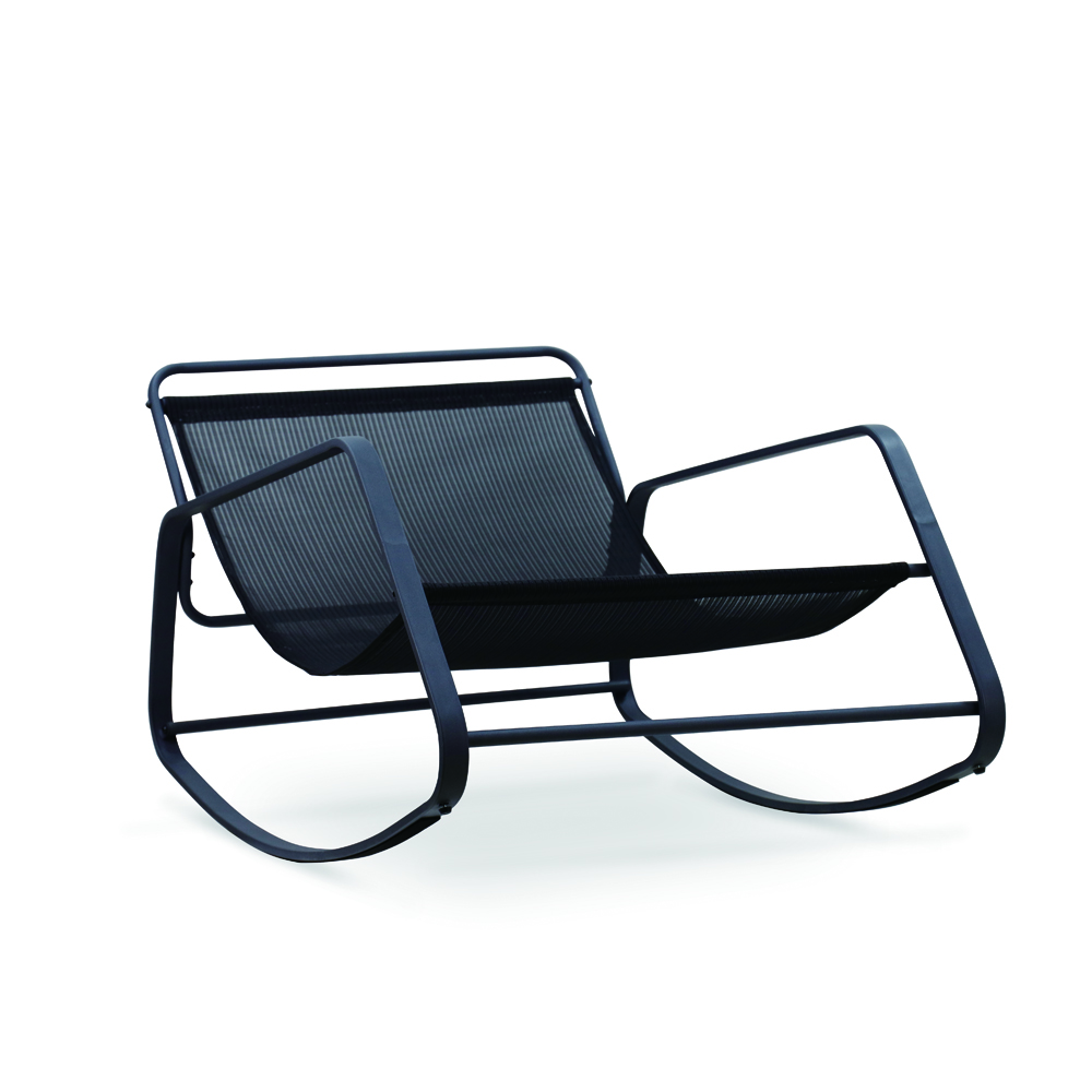 Kомплект уличной мебели садовое кресло-качалка двойные стулья для отдыха
