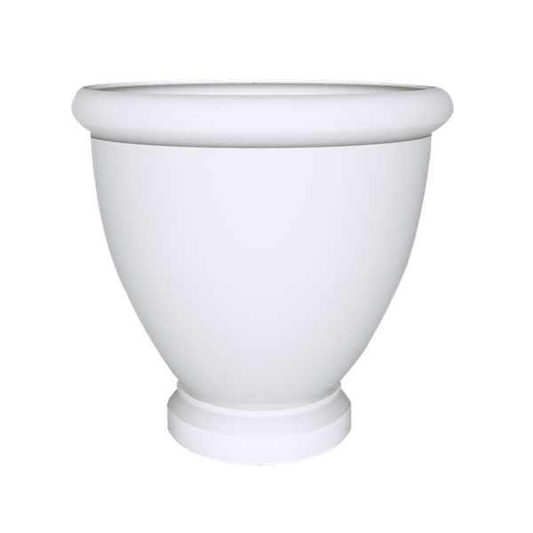 杯盆  陶瓷白