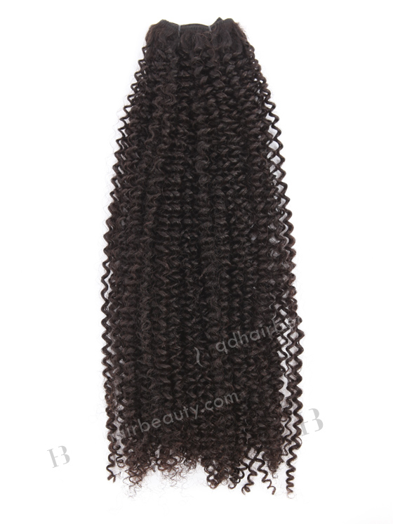 28 Inch Natural Color 6mm Curl Brazilian Virgin Hair WR-MW-198