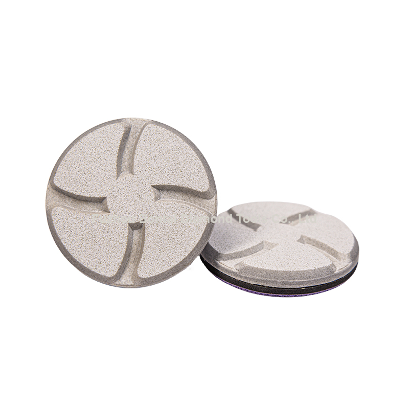 3inch FAN Ceramic Pad for Concrete Dry Use