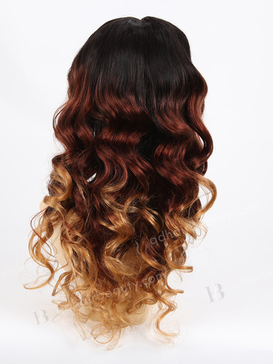 Colored Three Tone Brazilian Hair Wig WR-LW-064