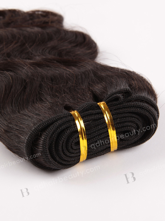 In Stock Chinese Virgin Hair 12" Body Wave Natural Color Machine Weft SM-705