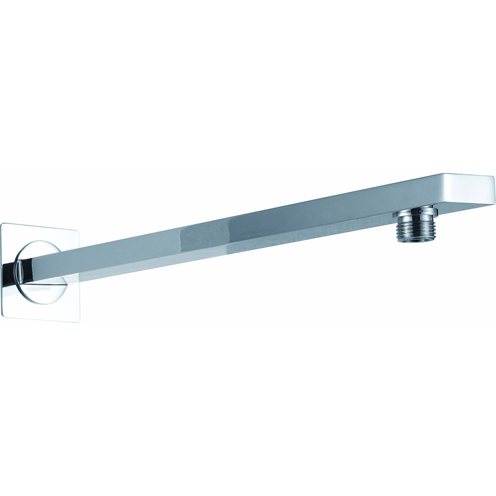 FLG Chrome Flexible Shower Haed Arm With Ajustable Flange for Shower Sets