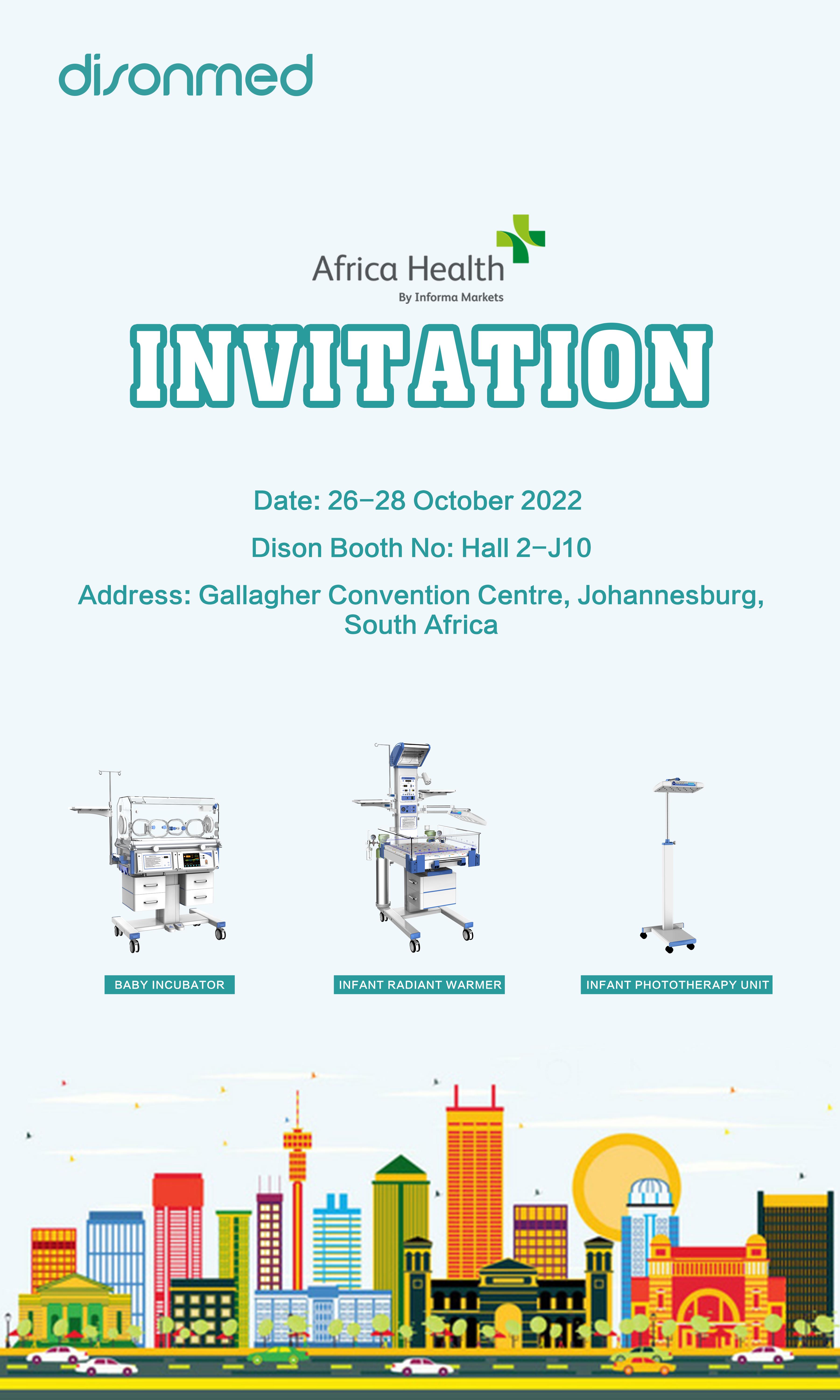 Meet Disonmed at Africa Health 2022