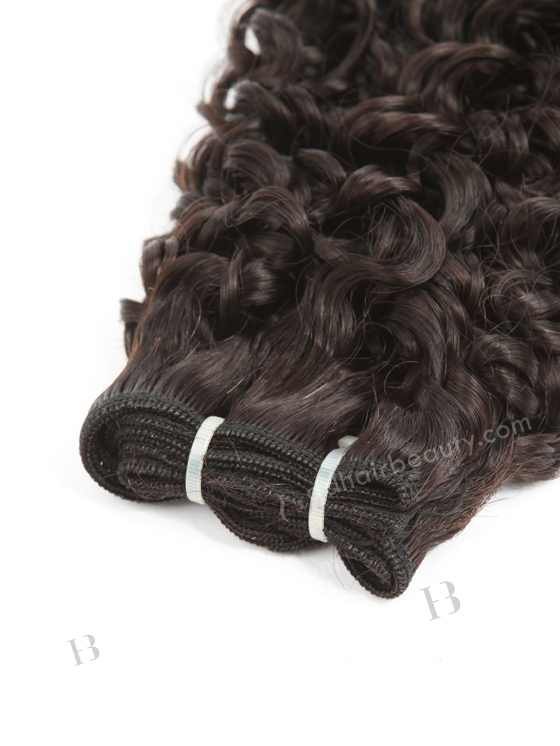In Stock 5A Peruvian Virgin Hair 26" Double Drawn Water Curl Natural Color Machine Weft SM-6151