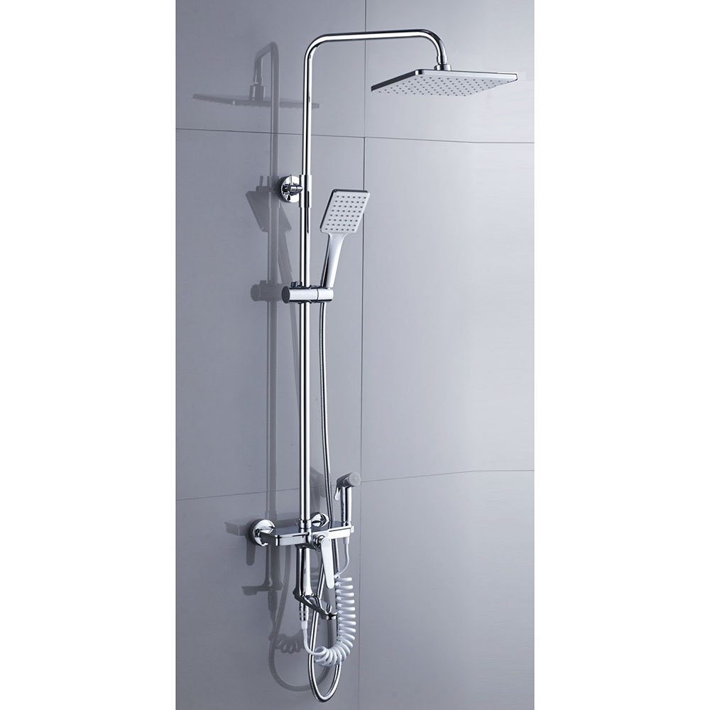 In-Wall Luxury Bathroom Shower Faucet for shower Set With Hand Shower And Bidet Spray