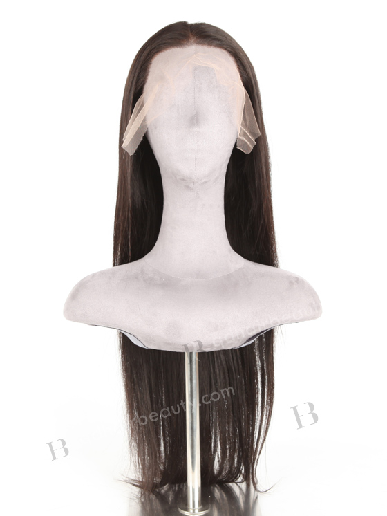 In Stock Indian Remy Hair 26" Straight Natural Color HD Lace Front Wig LLF-01022