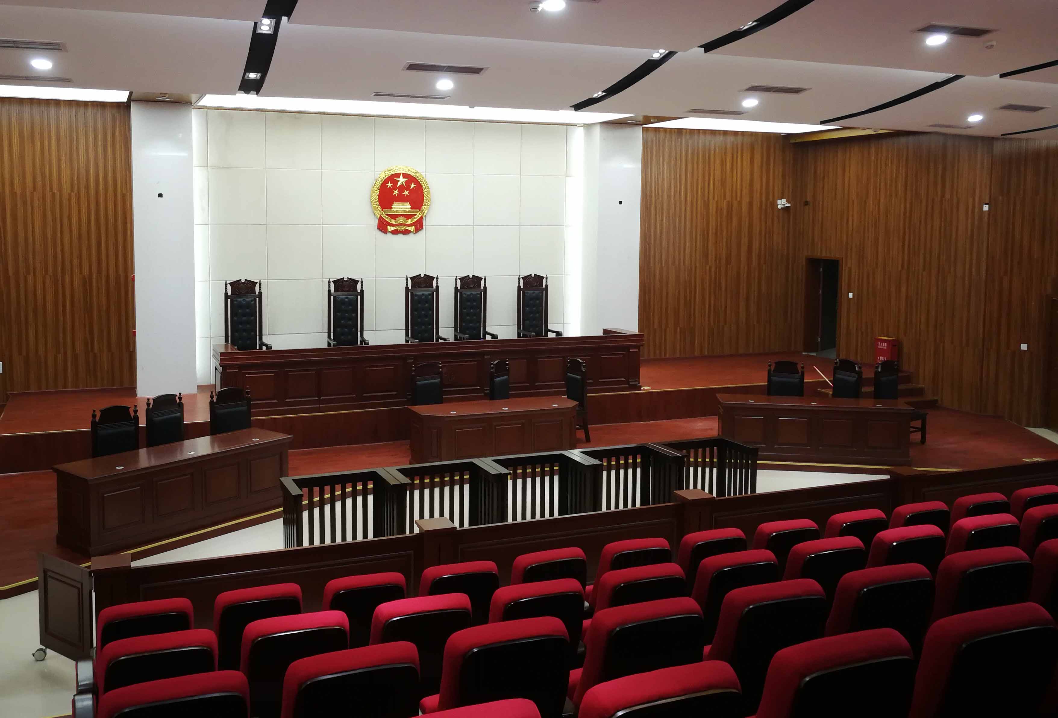 我司承建的巴中市通江县人民法院审判法庭项目 顺利通过竣工验收