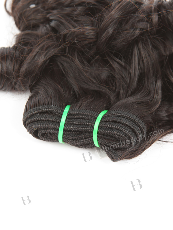 In Stock 5A Peruvian Virgin Hair 12" Double Drawn Deedee Curl Natural Color Machine Weft SM-6130