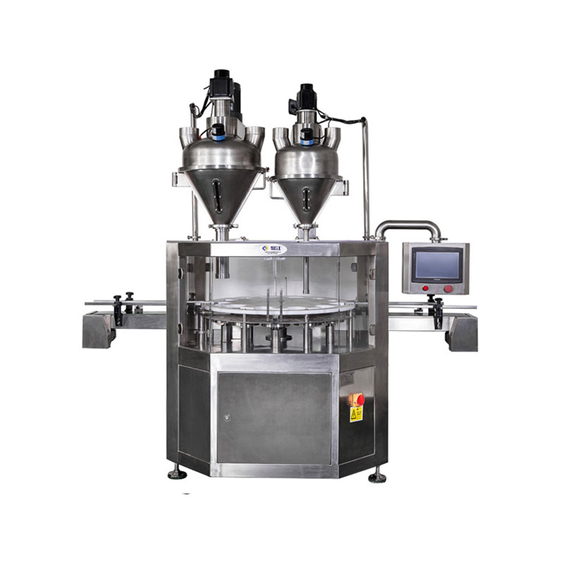 DJ-2B3 Automatic Double Auger Powder Can Filling Machine