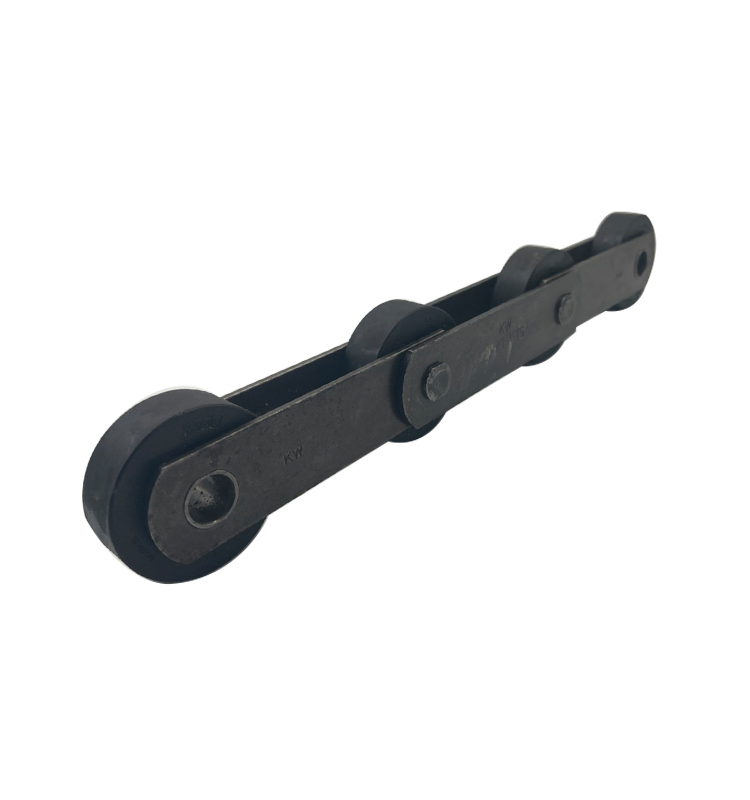Escalator Step Chain 20RI-A-TS Black Roller Size 75*23.5mm