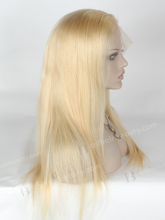 In Stock Indian Remy Hair 20" Straight Color 613# Lace Front Wig SLF-01264