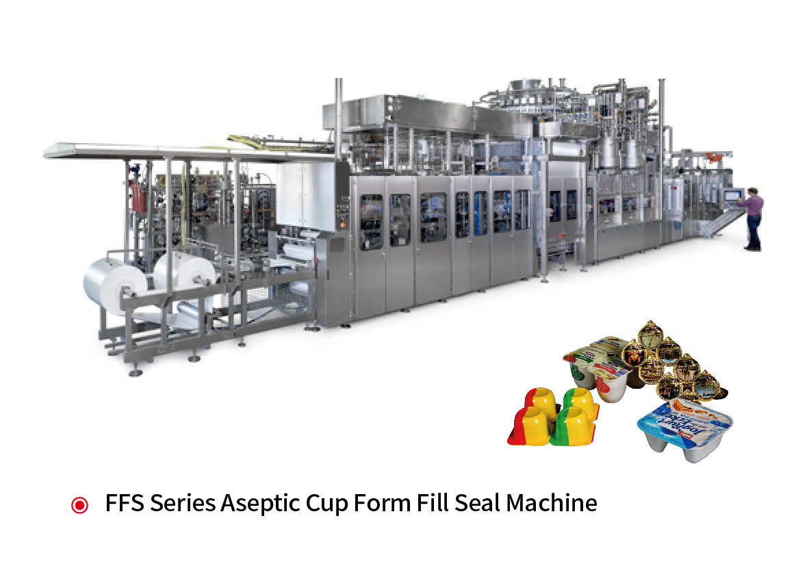 FFS Series Aseptic Cup Form Fill Seal Machine