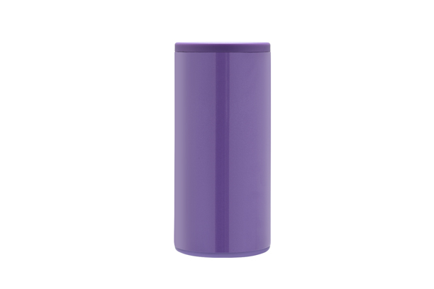 12 oz. Stainless Steel Can Cooler-Purple