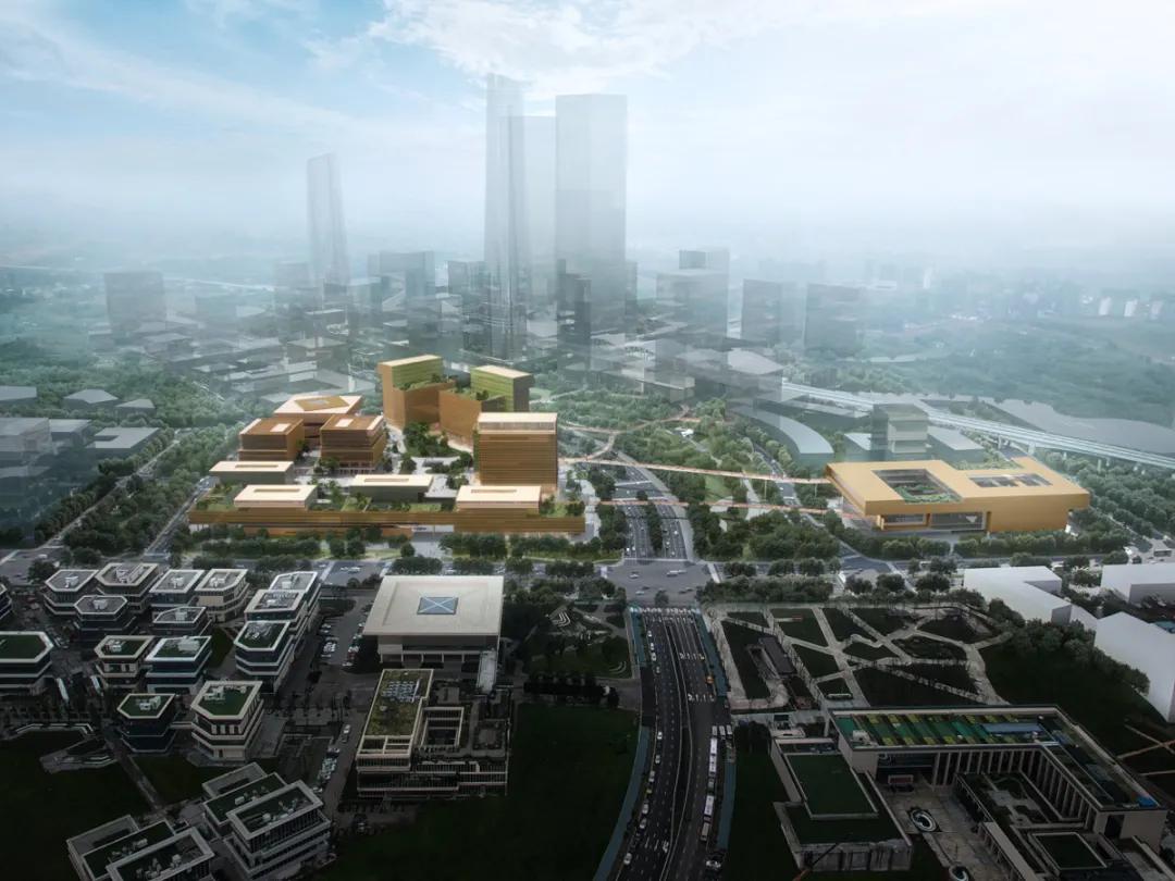 La première phase du Landmark de la finance dans le nouveau quartier Est de Chengdu a été achevée