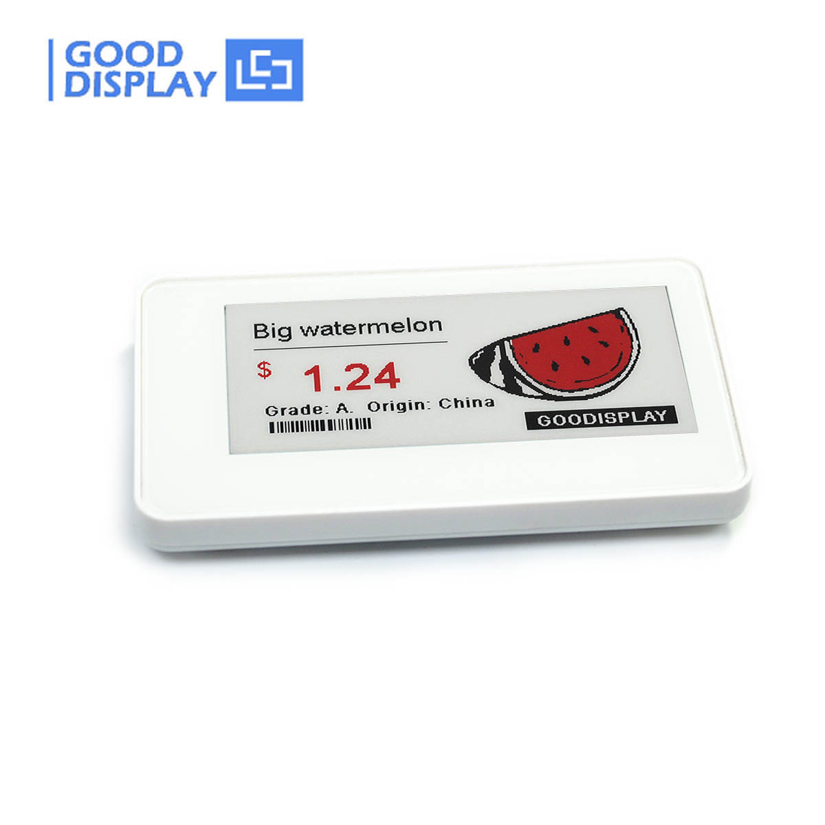 2,9 zoll Farb-NFC E-Paper-Anzeige, ESL Wireless, keine Batterie, elektronische Regaletiketten