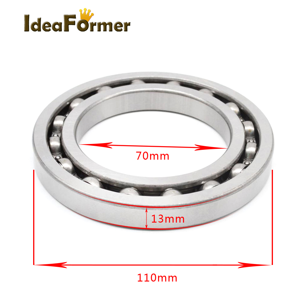 Ball Bearing pulley wheel 16014 steel 70 x 110 x 13 mm 3D printer  components
