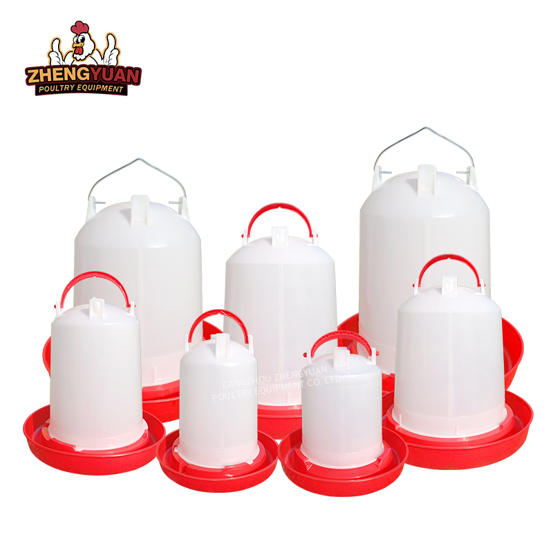 Poultry Automatic Animal Water Drinker For Chicken ducks geese,poultry farms broiler Chicken Drinker Plastic Drinking Bucket     