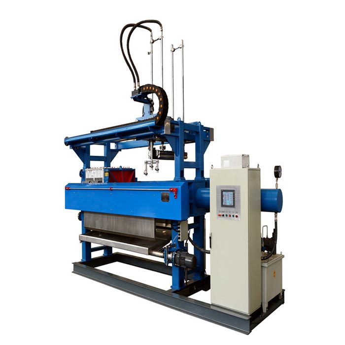 800mmx800mm fully automatic filter press with cloth washing system