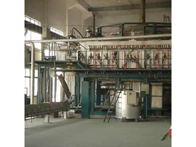 15.8 square Pyrex glass tube drawing production line