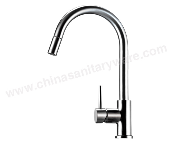 Brass Mixer kitchen faucet-FT802