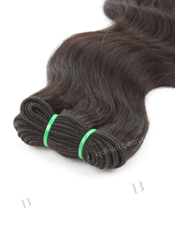 14 Inch Short Black Oma Curl Hair Extension Double Draw Peruvian Hair WR-MW-194