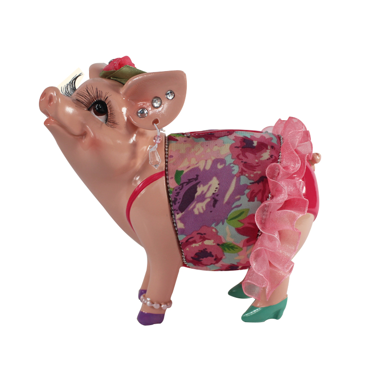 Resin crafts collection ornaments Kids cartoon animal dinosaur piggy bank